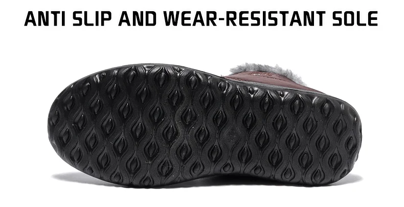 Stivali Da Neve Uomo Con Fodera In Pelliccia - Caldi, Morbidi E Antiscivolo Per Inverno - Foto 6