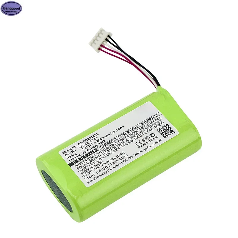 

Banggood Applicable to Sony SRS-X3 Bluetooth audio battery directly supplied by the manufacturer ST-02 ST-02 ST-01