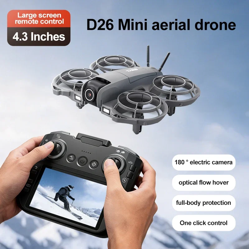 Drone Xiaomi D26 8K HD con Evitamento Ostacoli Intelligente, Telecomando con Schermo Grande, Pieghevole, Motore Brushless, GPS - Image 6