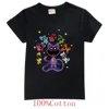 New Game Smiling Critters Tshirts Kids 2024 Summer Clothes Boys Cat Nap T-shirt Baby Girls Short Sleeve Tops Children's Clothing 1