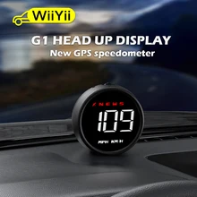 WiiYii G1 GPS HUD Display On-board Computer Digital Car Electronic Speedometer Smart Gadgets Accessory All For Car