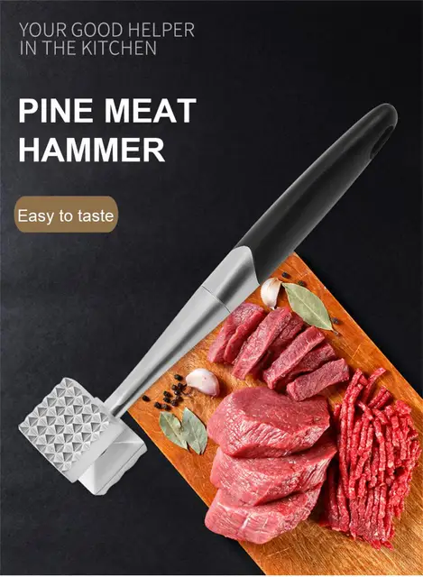 Double Sided Steak Loose Meat Hammer Steak Poultry Rib Breaker