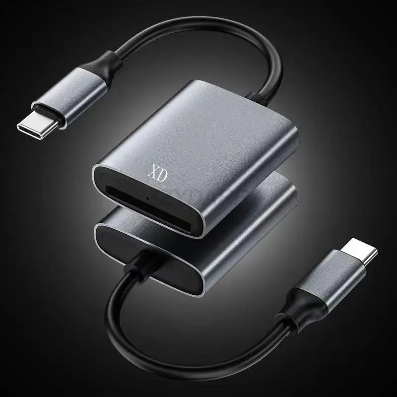 Card Reader XD Picture Card Reader USB C to XD Card Reader iPhone Adapter Compatible iPhone 15/MacBook Pro/Air