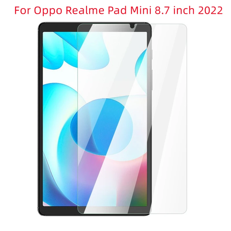 

9H закаленное стекло для защиты экрана для Oppo Realme Pad Mini 8,7 дюйма 2022 Realmepad Mini WiFi 4G LTE планшета с защитой от царапин HD пленка