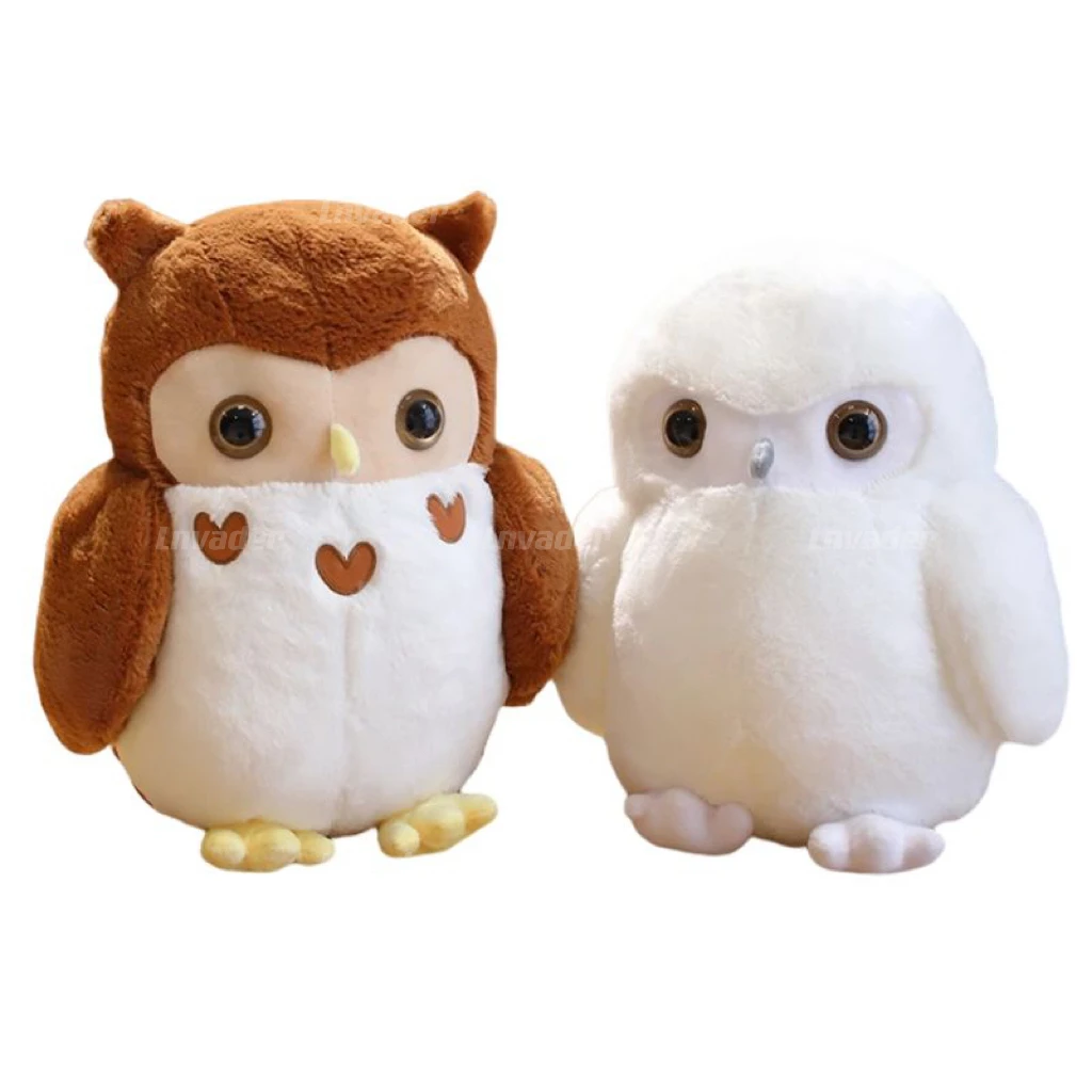 

Kawaii Owl Simulation Cartoon Sleeping Pillows Soft Stuffed Animals Eagle Bird Sofa Decor Cartoon Bird Toys For Kids Gift