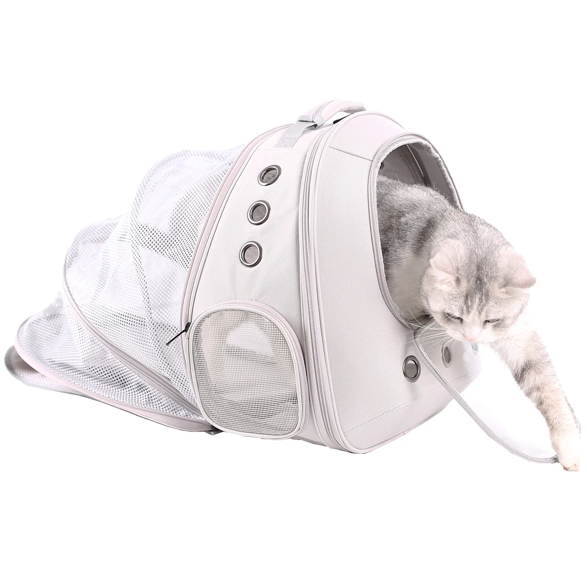 Expandable Large Cat Backpack Carrier Ventilation Pet Carrier Backpack