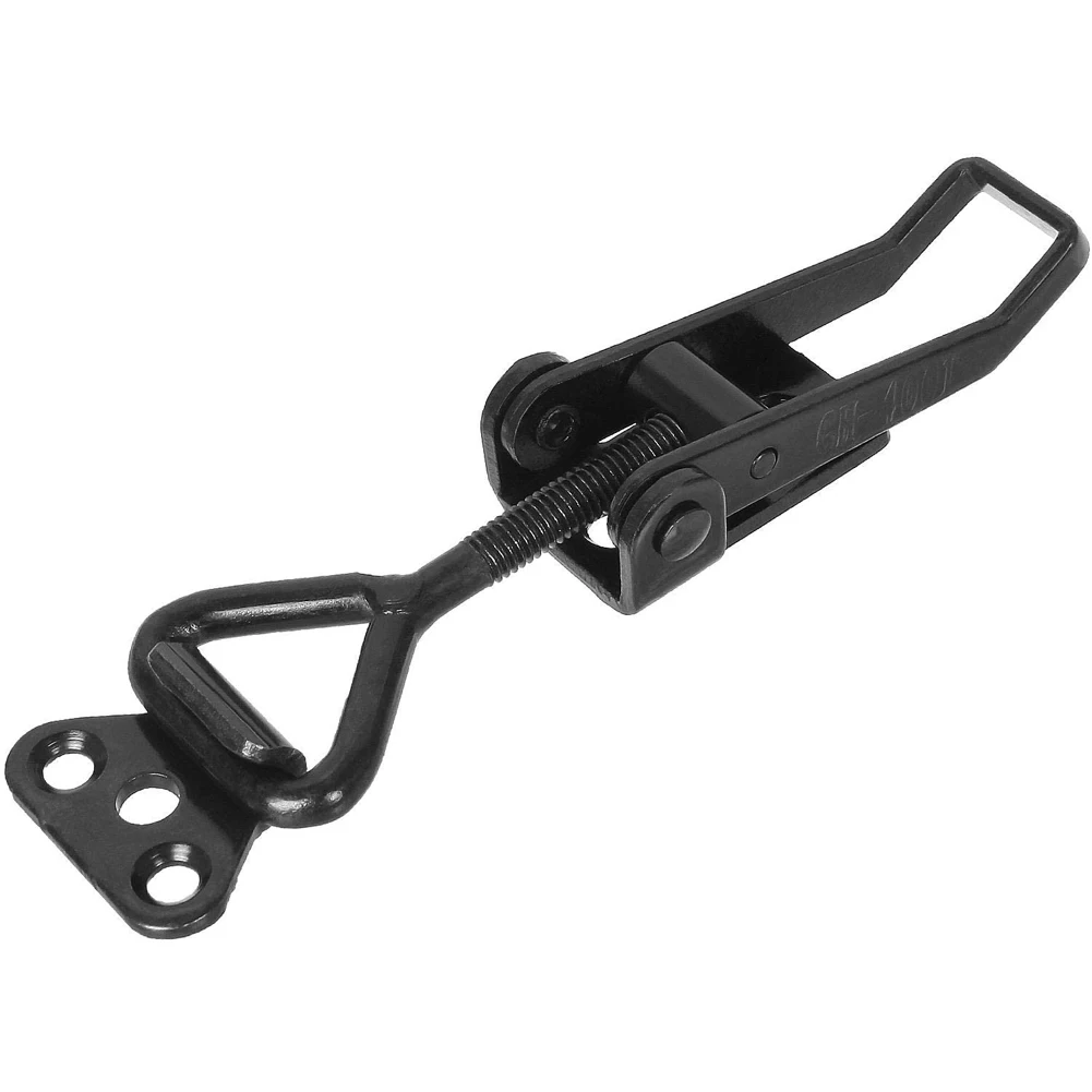 4pcs Adjustable Toolbox Case Metal Toggle Clamp Latch Catch Clasp Quick Release Anti-Slip Push Pull GH-4001 Toggle Catch Clip