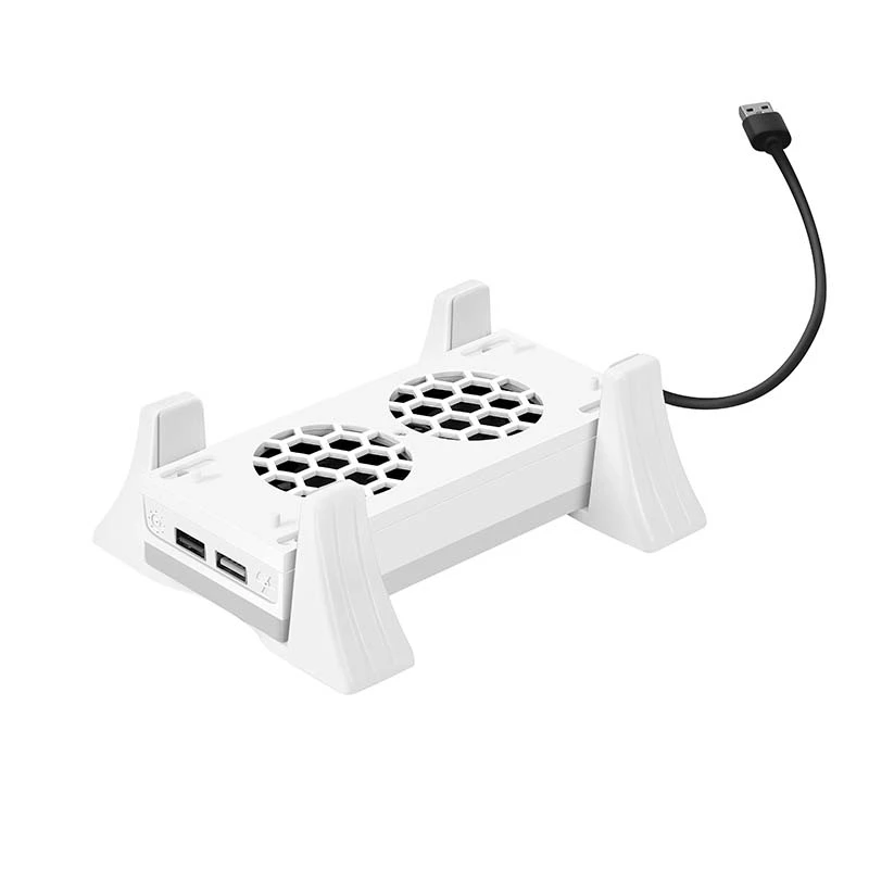 

Game Console Cooling Fan Stand Base 3 Speed Adjustable With LED Light USB Port For Series Holder Game Parts
