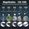 Professional Astronomical Telescope 150 Times Zoom HD High-Power Portable Tripod Night Vision Deep Space Star View Moon Universe 3