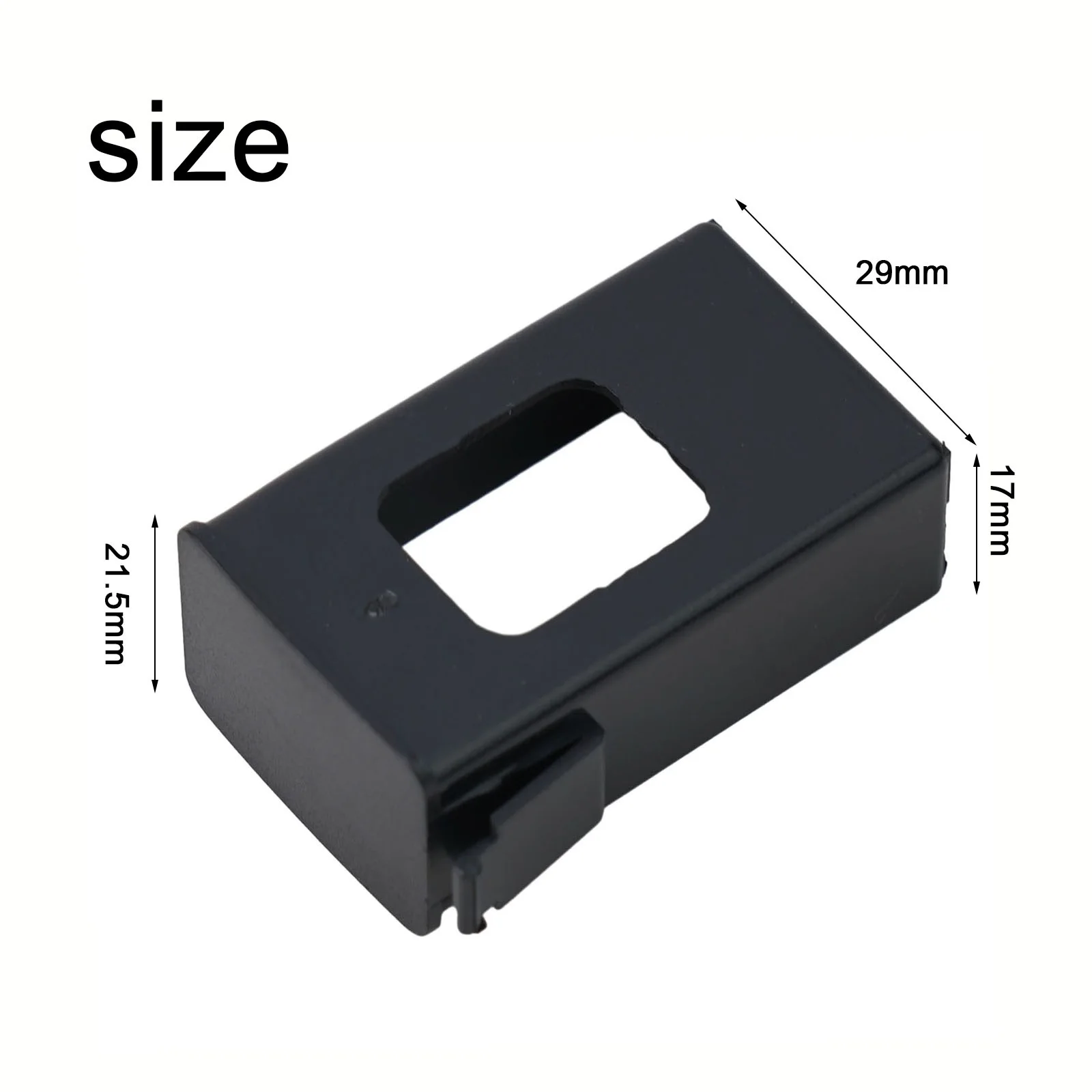 

Case Battery Holder ABS Accessories Acoustic Guitar Battery Box Black For LC-5 Holder Parts Replacement Brand New