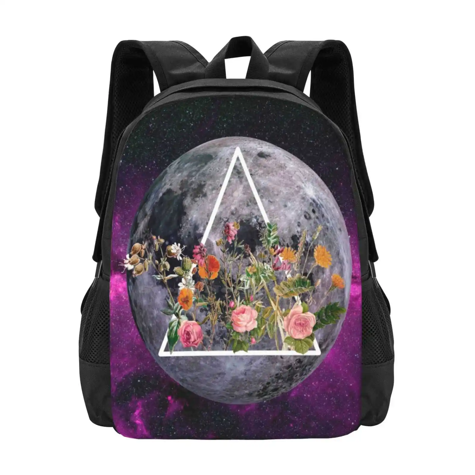 

Рюкзак для девочек-подростков, растягивающийся школьный дорожный ранец с геометрическими фигурами и минималистичным геометрическим дизайном