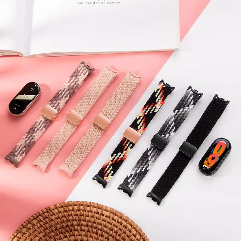 Breathable Nylon Braided Magnetic Loop Strap