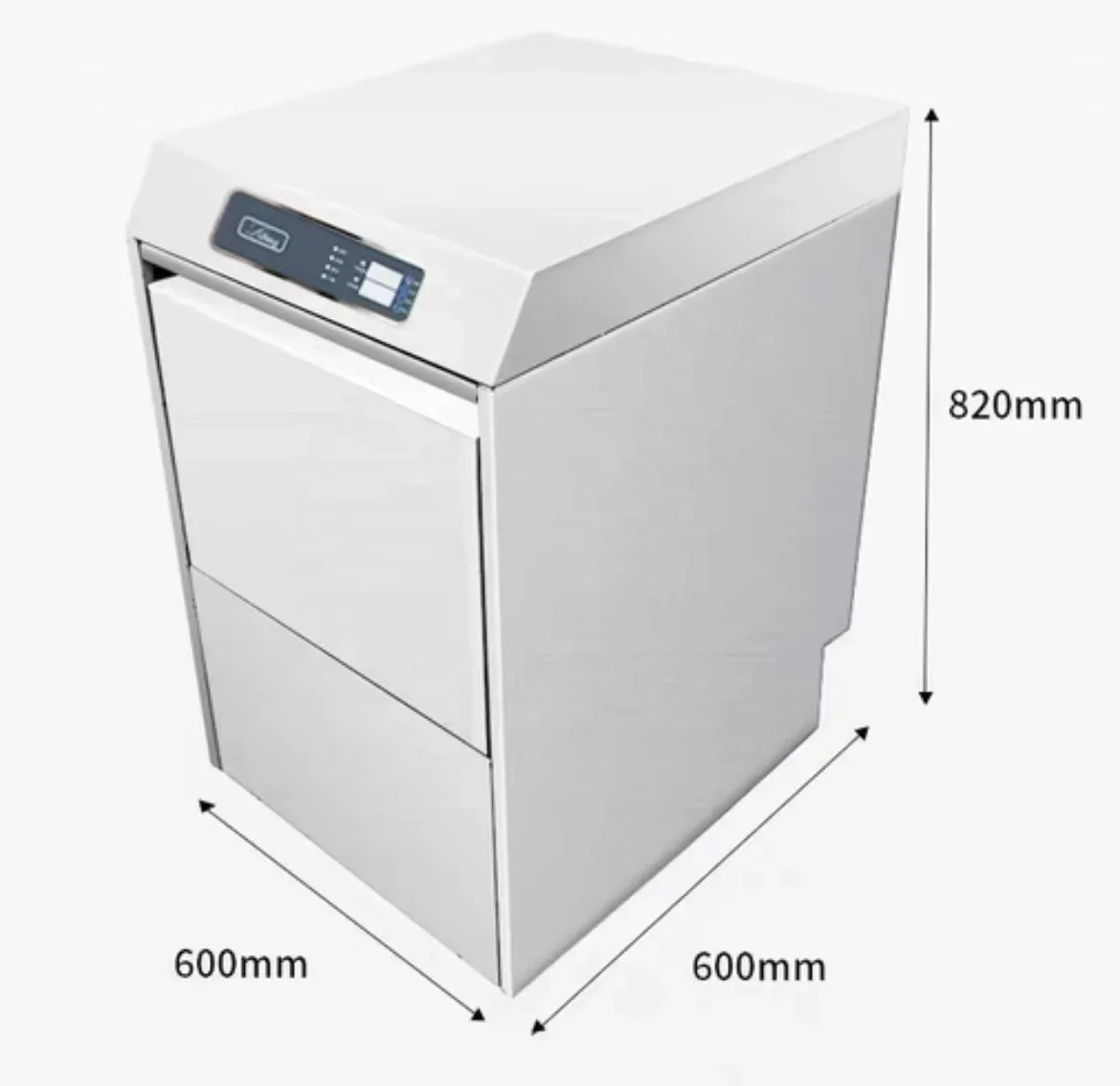 Countertop Dishwasher Machine Commercial Inglassial Built-in Electric And Gas Powered Stainless Steel Table Top 40basket / H) 4