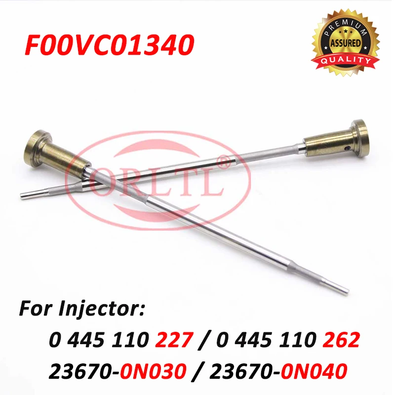 

F00VC01340 инжекторный управляющий клапан F 00V C01 340 Топливная форсунка в сборе FOOVC01340 для 0445110262 0445110227 23670-0N030
