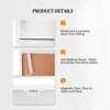Pantry Cabinet,59" Tall White Kitchen Storage Cabinet with 2 Doors and Adjustable Shelves, Food Storage Freestanding Cupb 5