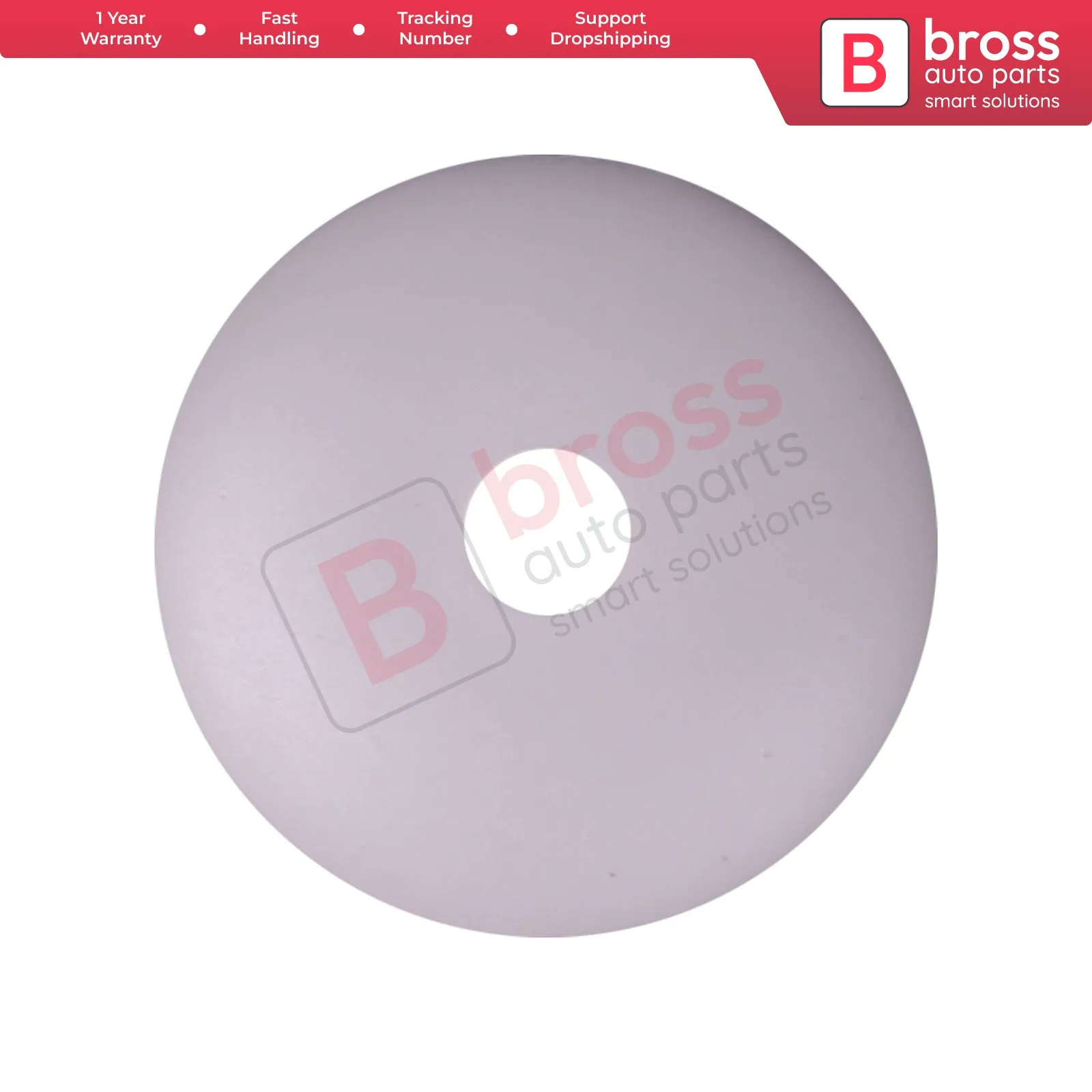 Bross Auto Parts BCF517 10 Pieces Boot Trunk Lining Clip, Light Grey for VW : 2D0867597