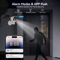 ASECAM 4K 8MP Camera Surveillance Extérieure PTZ 30X Zoom optique AI Détection de Véhicule WDR POE IMX415 Hikvision Compatible 3