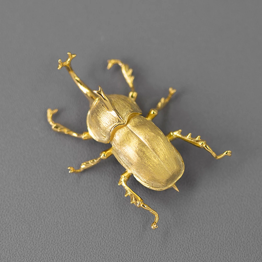 12Pcs Gold Insect Toy Golden Bee Ladybug Figurines Mini Insects Figurines Animal Solid Brass Insect Miniatures For Party 4