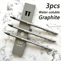 6B/10B/12B Woodless Water-soluble Graphite Stick Pencil Bold Black Charcoal Art Student Sketch Painting Graphite Pen Art Supplie 1