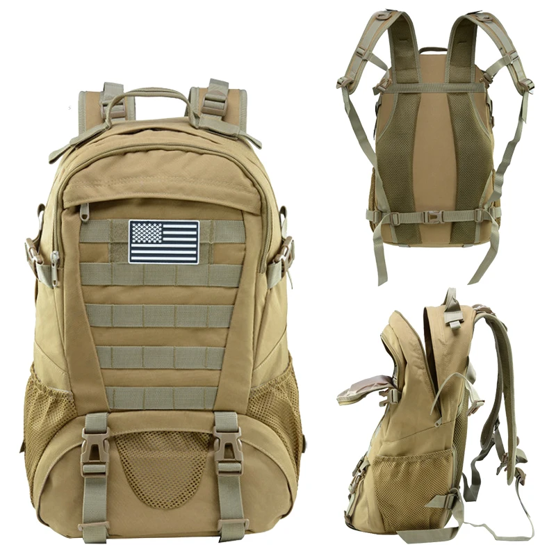 

Bag 35L Tactical Military Backpack Army Assault Rucksack Outdoor Travel Hiking Rucksacks Camping Hunting Climbing Casual Bags