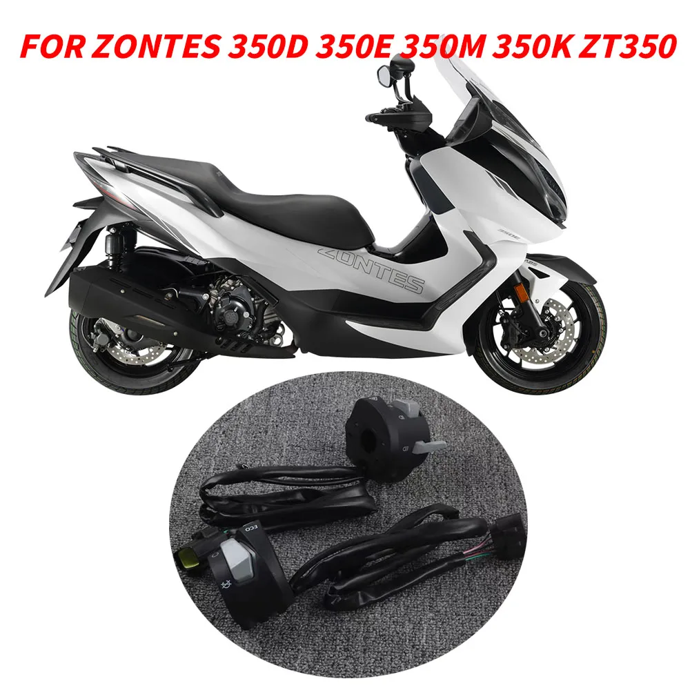 Per Zontes 350D 350E 350 M 350K Zt350 Maniglia Del Motociclo Interruttore Fendinebbia Controllo Relè Intelligente 350D 350E 350 M 350K Zt350