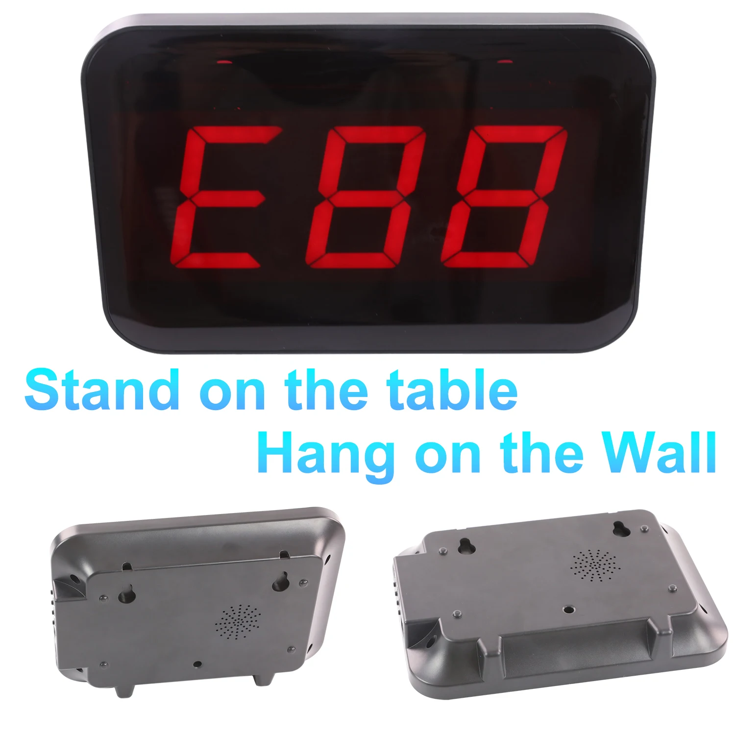 Wireless Calling System Hospital Patient Call Nurse Restaurant Table Buzzer Paging System for Bar Coffee Shop Cafe