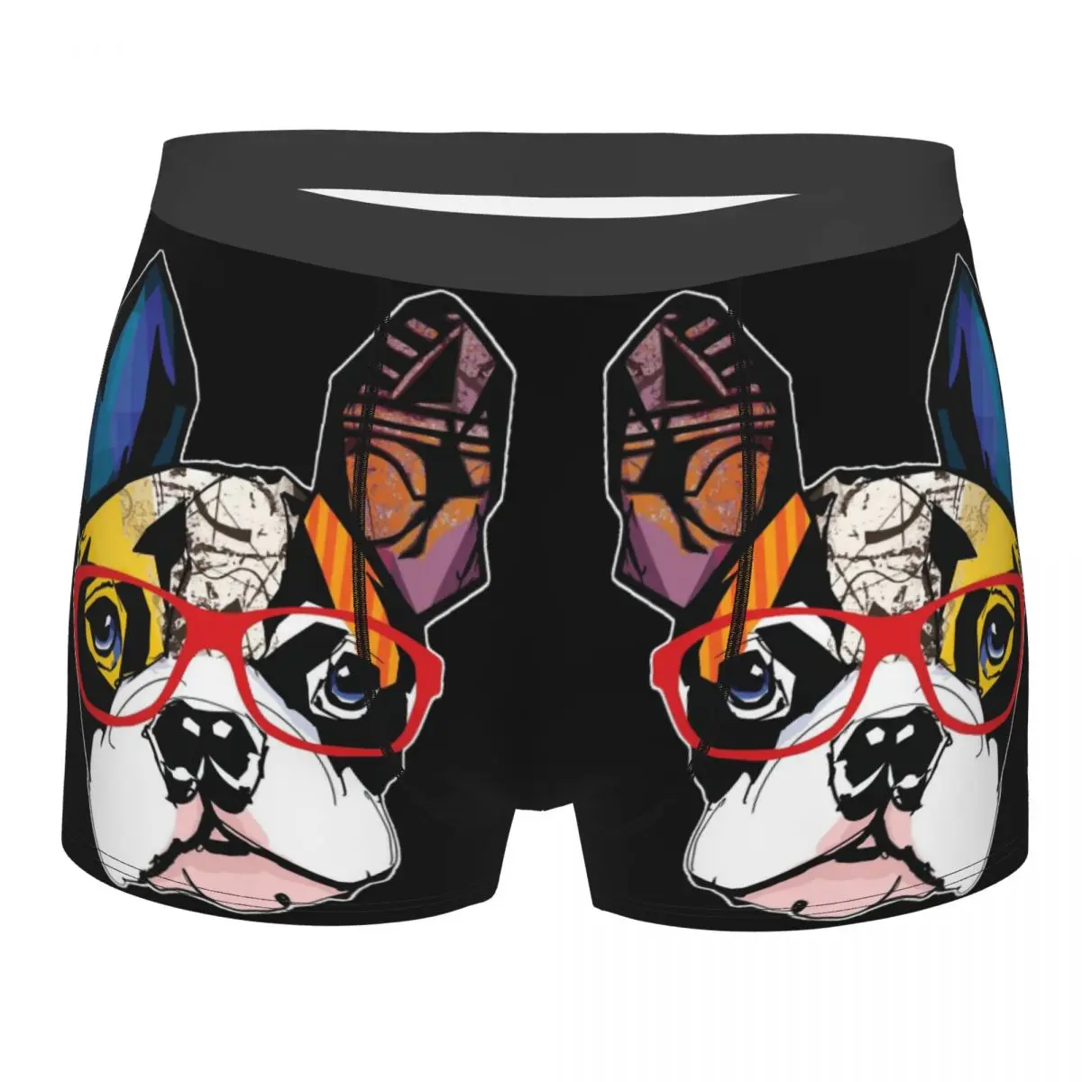 pattern Cute Pets Bulldog Men's Boxer Briefs Highly Breathable Underwear Top Quality 3D Print Shorts Gift Idea rock climbing equipment design pattern men boxer briefs underwear rock climbing highly breathable top quality birthday gifts