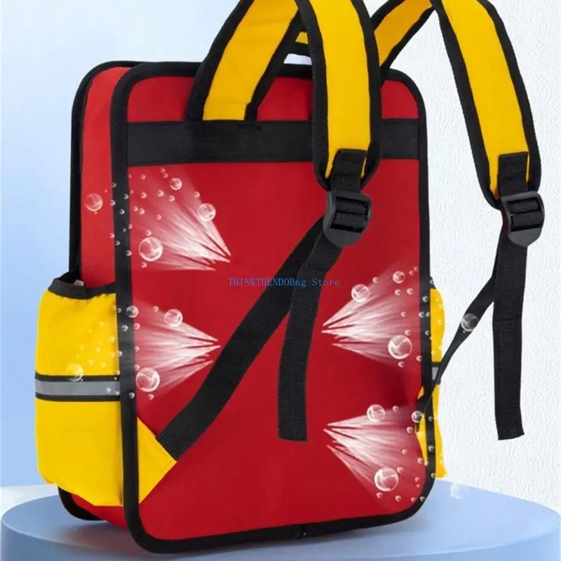63HC Delicate Cartoon 3D Backpack Anime Styles Bag Casual School Bags for Students 5