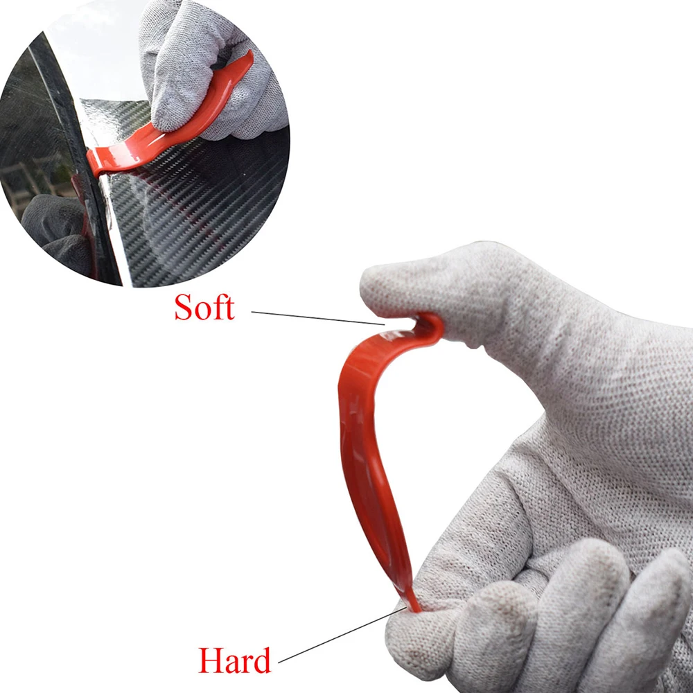7 Stück Auto verpackungs werkzeug Kit Vinylsc haber Cutter Film Rakel Vinyl Spatel Plastikfolie Werkzeuge Fenster Tönung werkzeuge – Detail 9