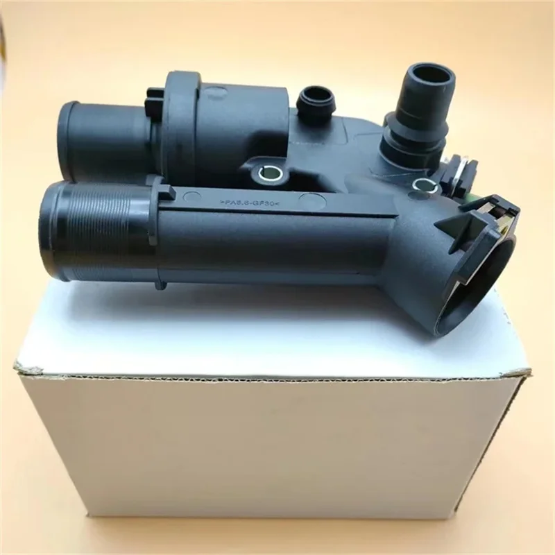 Engine Coolant Thermostat with Sensor For Land Rover Freelander 2 2.2 Td4 RR Sport JAGUAR FIAT III LR001312 C2S44028