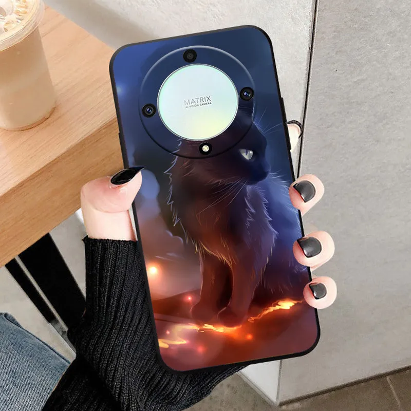 Wolf & Lion Design Shockproof Silicone Phone Case