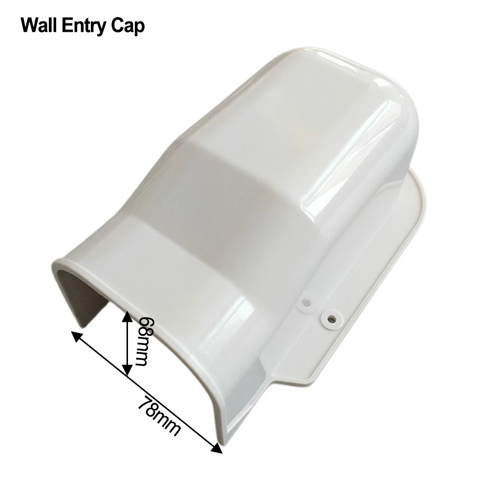 

Coupling Easy To Install End Cap Cover Indoor PVC Wall Cap Wall Entry Cap Weather Resistance White 135°Flat Elbow