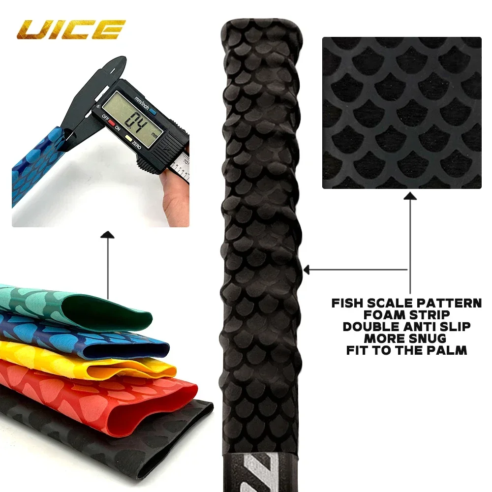 Hockey Tape Heat Shrinkable Tube Ice Hockey Stick Grips Non-Slip Fishing rod Training Badminton Hockey Equipment Accessories