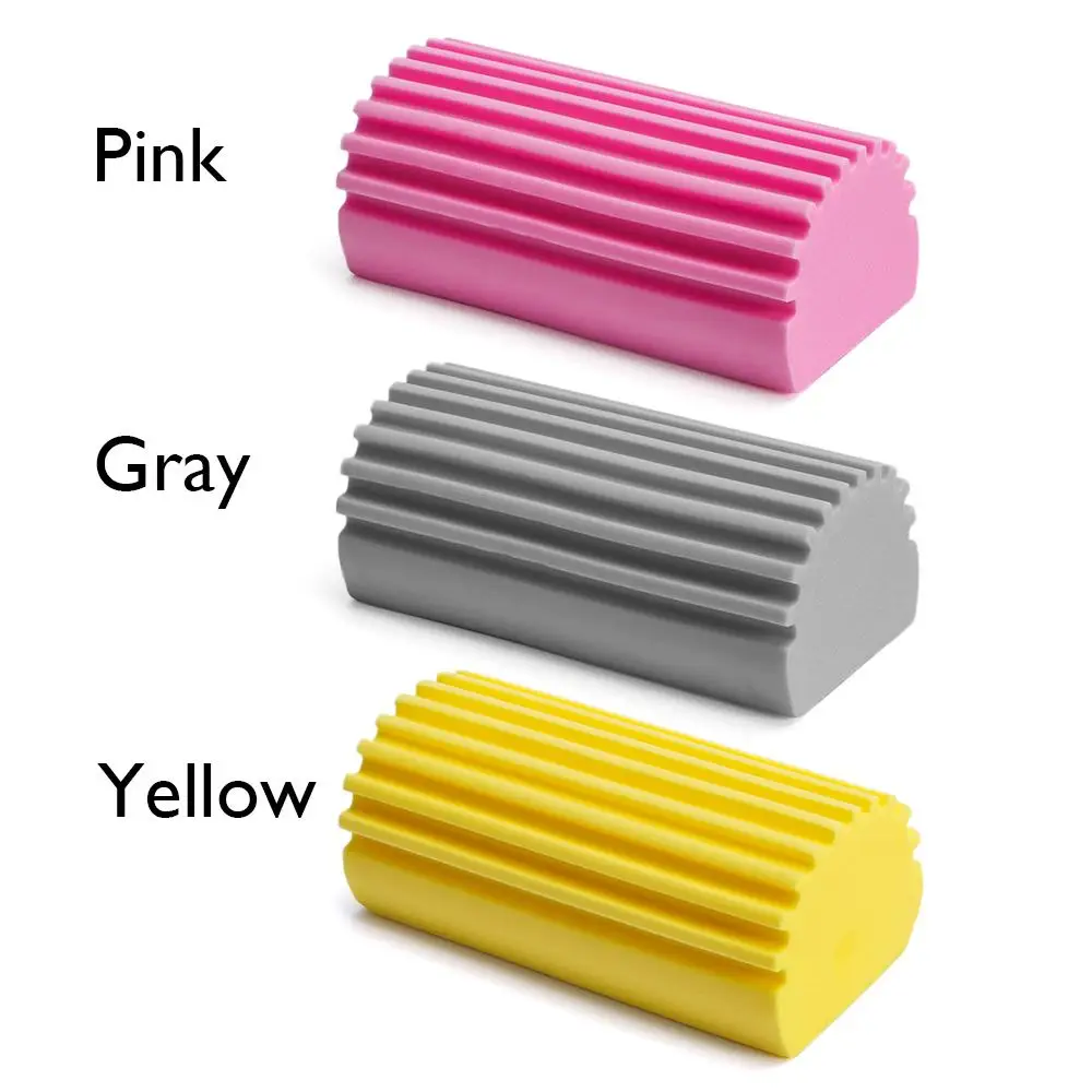Description Picture 3 of item3pcs Duster for Cleaning Blinds Glass Magical Dust Cleaning Sponges Household Sponge Cleaning Brush Damp Clean Duster Sponge