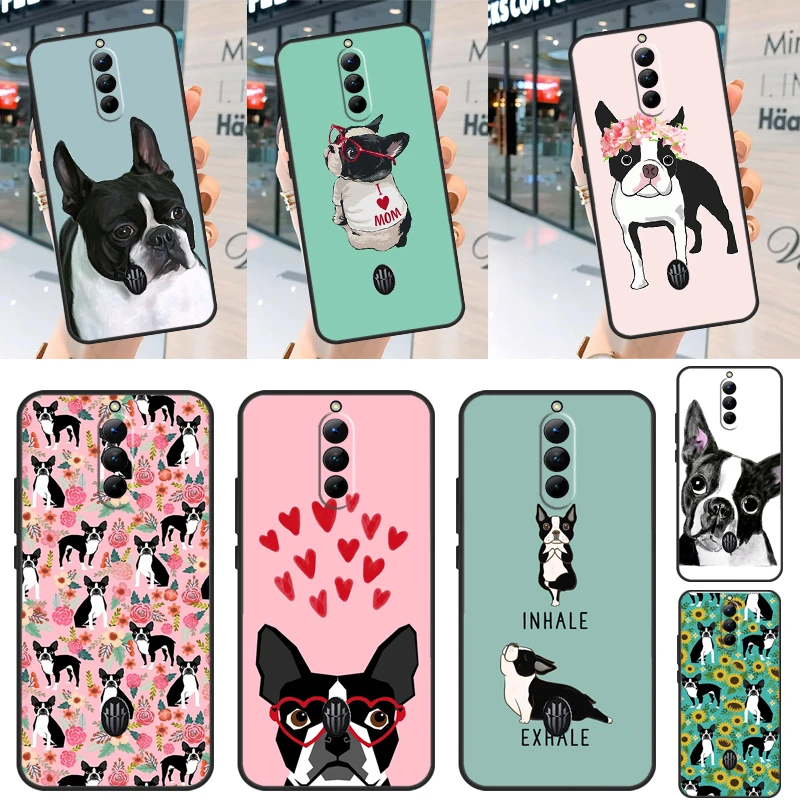 Custodia Per Cani Boston Terrier Per Zte Nubia Red Magic 8 Pro Plus Cover Per Redmagic 6R 5G 5S 7S 7 6S 6 Pro Coque