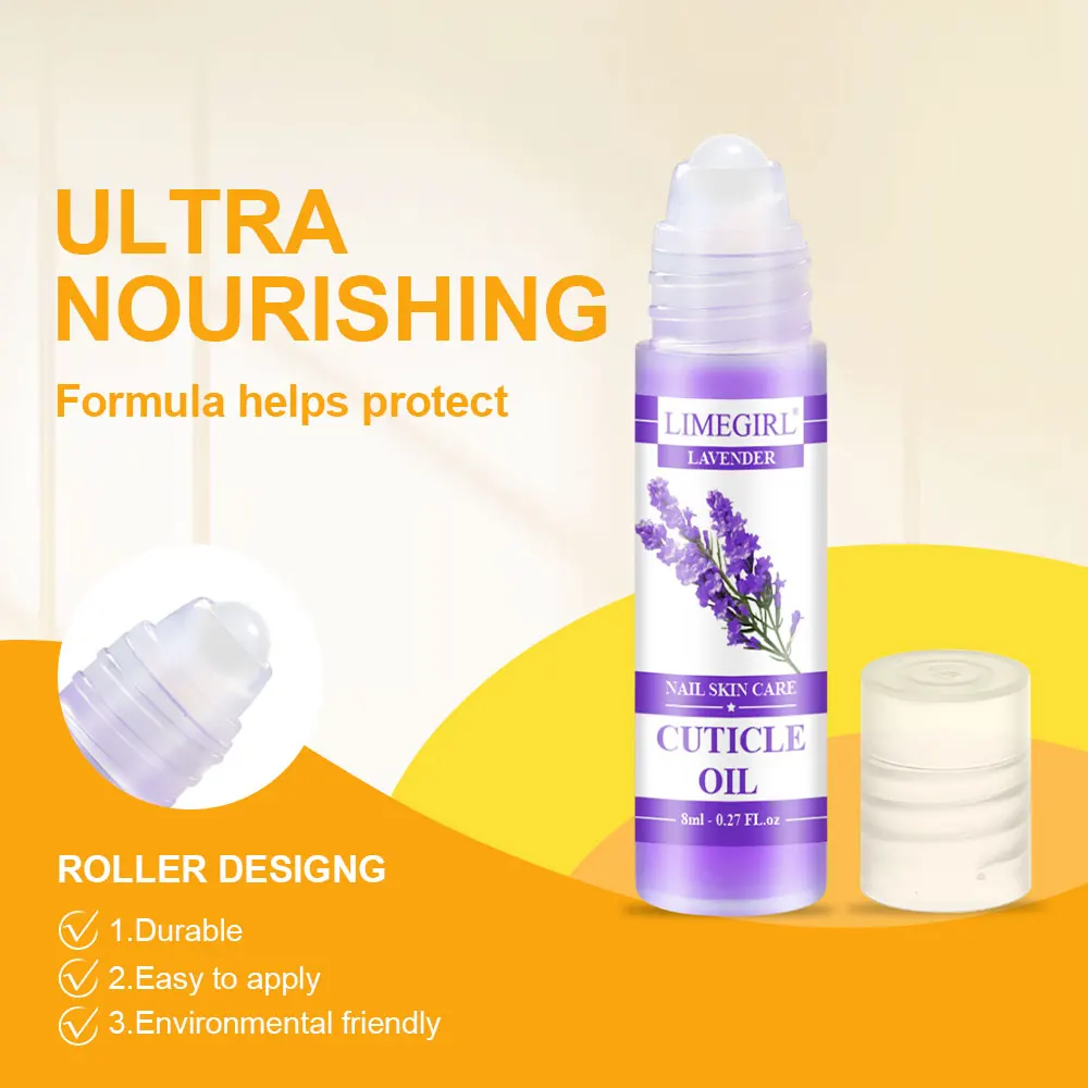 Nail Care Oil LIMEGIRL 8ml 6 Scents Cuticle Repair Hangnail Prevention Nourishing Skin