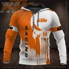 Fashion Off-Road Motorcycle Riding 3D Printed Pattern KTM Sport Hoodie Long Sleeves Comfortable Warm Hoodie with Drawstring 5