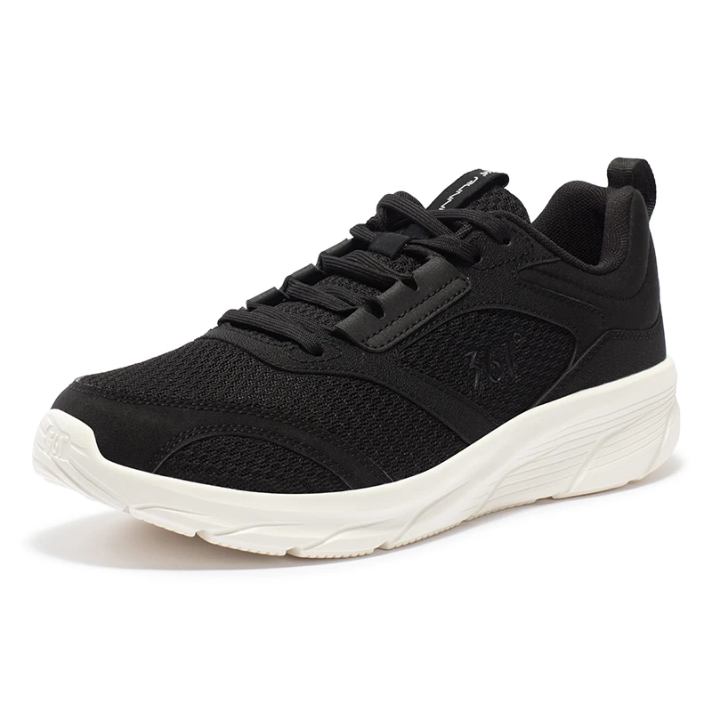 361 Degrees Sport Shoes Men Mesh Breathable Thick Soled Casual Shock Absorbing Outdoor Casual All-Match Male Sneaker 672412202 running shoes men sneakers