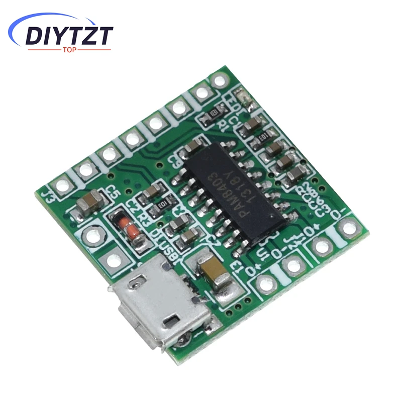 DIYTZT PAM8403 슈퍼 미니 디지털 앰프 보드 2*3W 5W 클래스 D 디지털 2.5V 5V 소형 스테레오 앰프 앰프 보드