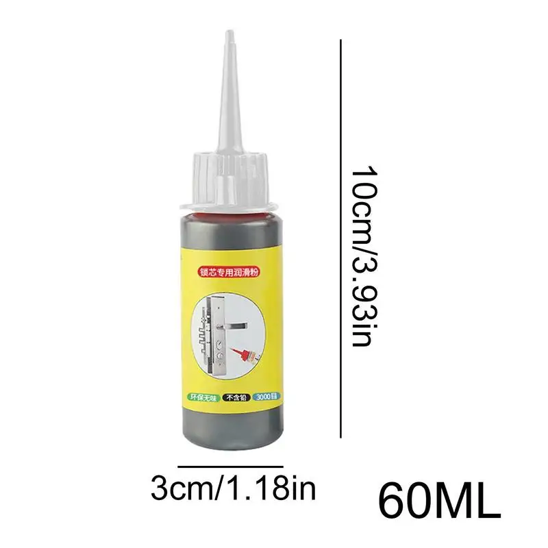 Multi-Purpose Lock Cylinder Lubricant Graphite Lubricant Lubricating Powder For Sliding Door Garage Door And Stuck Lock