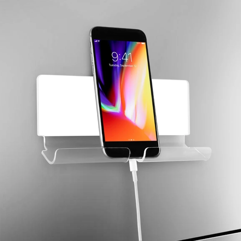 Suporte Adesivo Universal para Tablets Cabide Adesivo Suporte para Suportes Montagem na Parede Adesivo do Telefone - Imagem 3