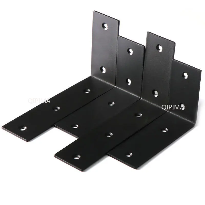 Type L 90 Degree Angle Fastener Triangle Corner Bracket Stainless Steel Universal Connector