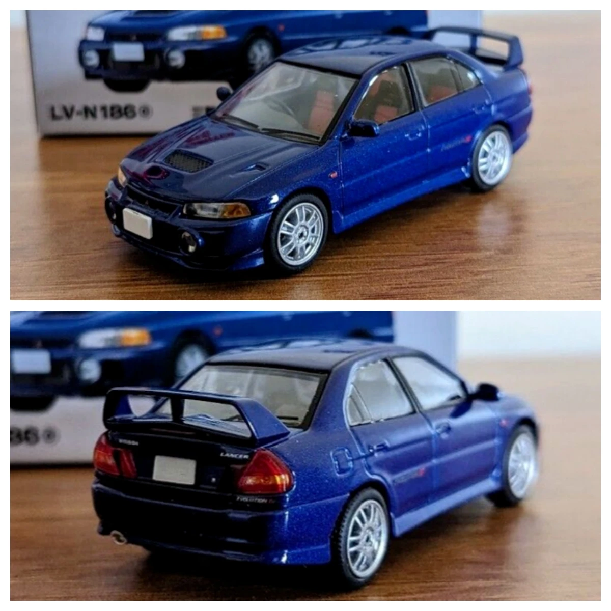 

Винтажная модель автомобиля Tomytec Lancer Evolution IV GSR JDM 1/64, литые модели автомобилей, коллекция ограниченных выпусков, хобби-игрушки