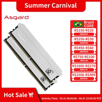 Asgard-T3 DDR4 8GB 16GB 3200MHz 3600mhz DRAM 모듈 메모리 램, 데스크탑 Ram 16GB 3600MHz DDR4 RAM