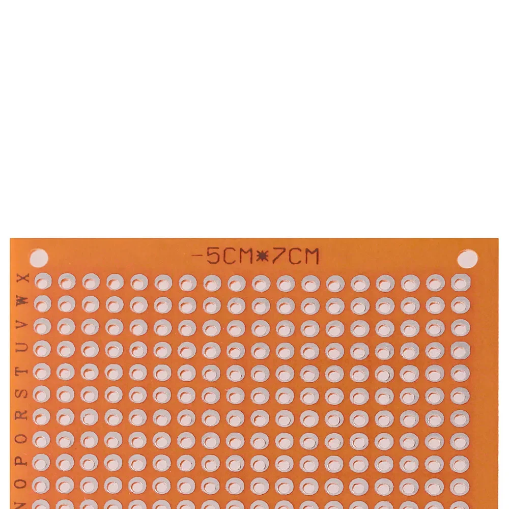범용 인쇄 회로 기판, 5x7cm 10x15cm 단면 PCB, 아두이노 DIY 및 회로 프로토타이핑용