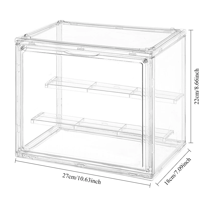 1PC Blind Box Display Box Transparent Acrylic Box Blind Box Storage Display Stand Handmade Display Cabinet Acrylic Display Box