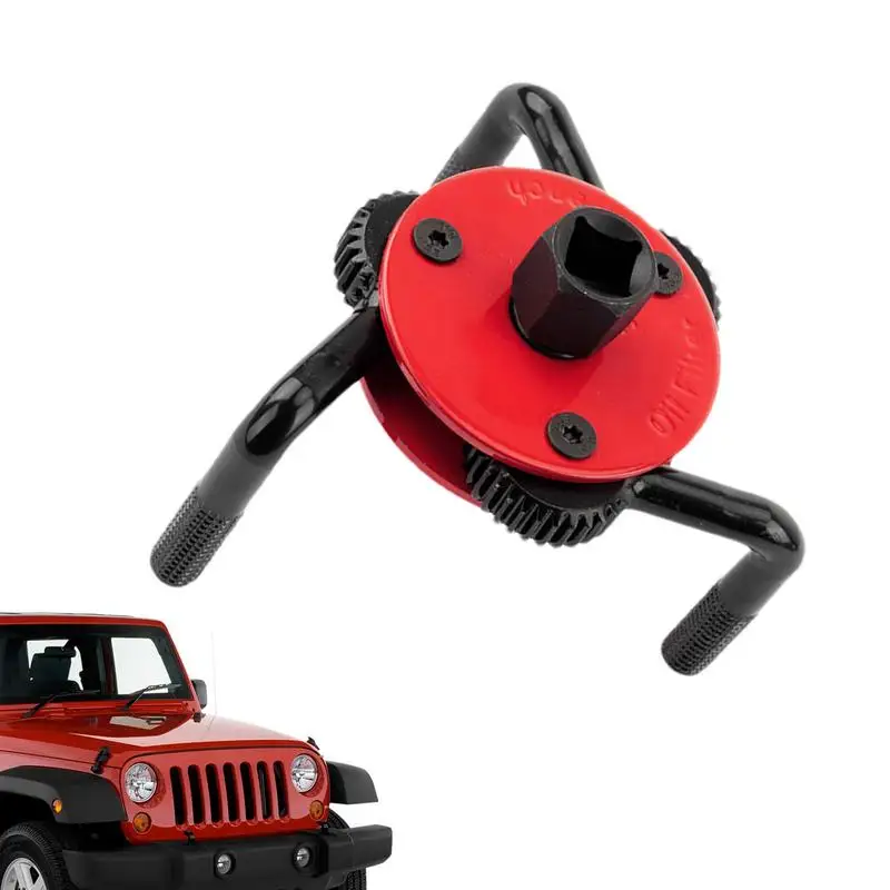 

3-Jaw Oil Filter Removing Tool Versatile Efficiency Removable Filter Removal Tool For Tractors Cars Motorcycles High Hardness