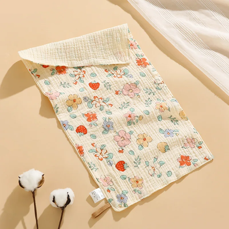 Long Burp Cloth Baby Kindergarten Face Towel Infant Drooling Bibs Washcloth Cotton Muslin-Handkerchief Nursing Towel Baby Items