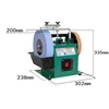 H8101/0 Inch Positive and Negative White Fused Alumina Sharpener Low Speed Grinder Polishing Machine Desktop Grinding Machine 3