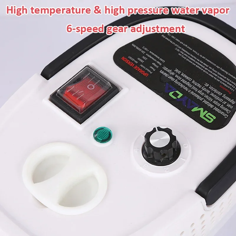110V/220V High Pressure Steam Cleaner and High Temperature Handhled Washer for Household Air Conditioner Kitchen Hood Car Jet 3